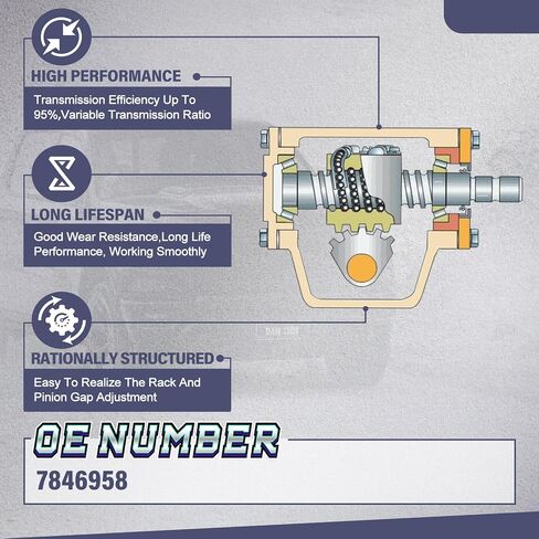 27-7522 COMMENT POWER TEERINGER BOX BOX ASSEMBLY FIT لـ CHEVROLET C10 C20 C30 1980-1991 | مناسب لـ GMC R2500 ، Jimmy ، R3500 ، OE# 7846958 in Saudi Arabia