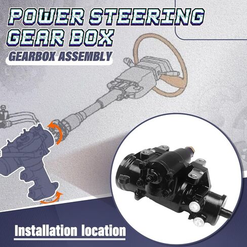 27-7522 COMMENT POWER TEERINGER BOX BOX ASSEMBLY FIT لـ CHEVROLET C10 C20 C30 1980-1991 | مناسب لـ GMC R2500 ، Jimmy ، R3500 ، OE# 7846958 in Saudi Arabia