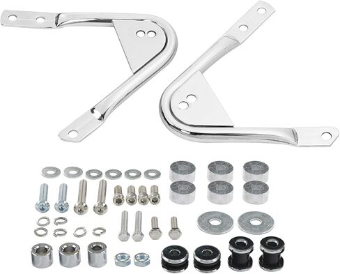 TCMT Quick Release Sissy Bar & Tour Pack Rack Docking Kit Fit For Harley Touring Models Road King Road Glide Street Glide Electra Glide Ultra Classic 1997-2008 in Kuwait