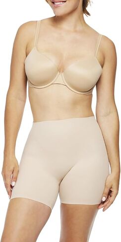 Miraclesuit TC Fine Intimates Dress Rehearsal Low-Back Mid-Thigh Shaping Short - 4168 (Warm Beige, Large) in Saudi Arabia
