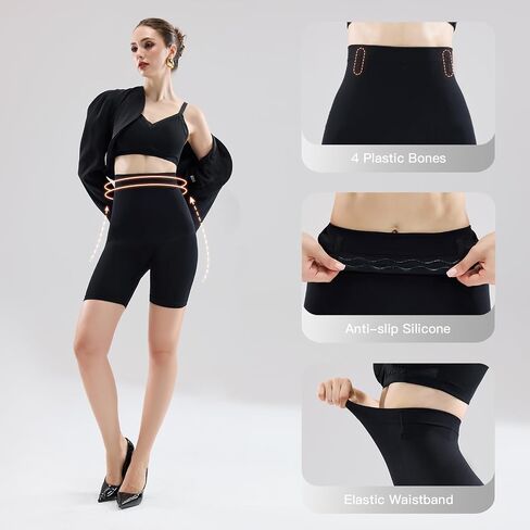 Yilanmy Shapewear for Women Tummy Control High Waisted Shaping Underwear Body Shaper Shorts Butt Lifting Slimming Shapewear in Saudi Arabia