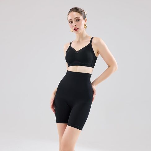 Yilanmy Shapewear for Women Tummy Control High Waisted Shaping Underwear Body Shaper Shorts Butt Lifting Slimming Shapewear in Saudi Arabia
