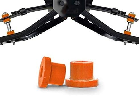 Replacement Bushings for Club Car A-arm Lift Kits; compatible with GTW and MJFX A-arm Lifts (Yellow) in Kuwait
