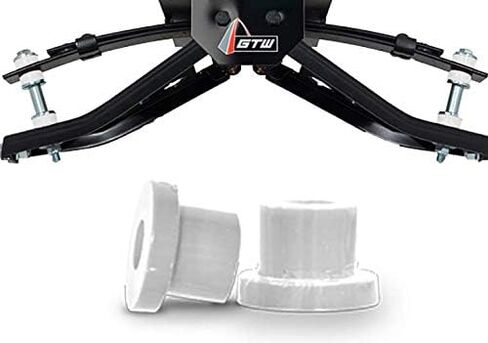 Replacement Bushings for Club Car A-arm Lift Kits; compatible with GTW and MJFX A-arm Lifts (Yellow) in Kuwait