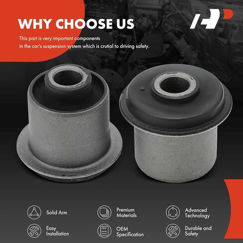 A-Premium 2 x Front Upper Control Arm Bushing Kit, Compatible with Ram 1500 2012, 2500 2011-2013, 3500 2011-2012 & Dodge Ram 1500 2006-2008, Ram 2500 2006-2010, Ram 3500 2006-2010 in Saudi Arabia