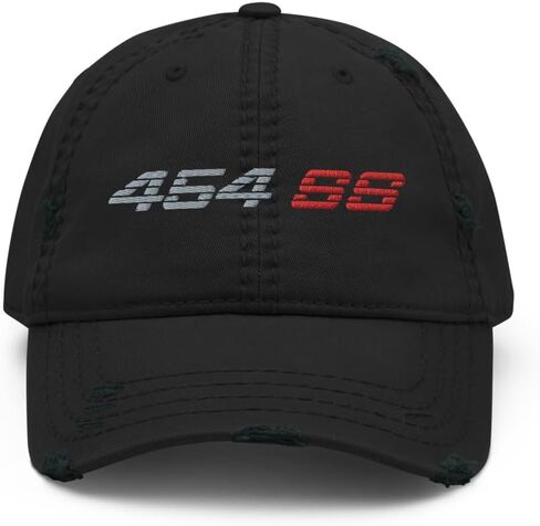 1990s Chevy 1500 454 SS Big Block Truck Bed Emblem Distressed Dad Hat for Classic American Pickup Trucks Owners in Saudi Arabia