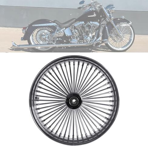 Spokes 21 * 3.5 Inch Front Wheel Single Disc Non-ABS for 2008-up Harley Softail Wheels & Harley Dyna Wheels Custom in Saudi Arabia