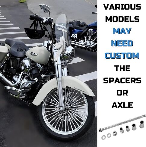 Spokes 21 * 3.5 Inch Front Wheel Single Disc Non-ABS for 2008-up Harley Softail Wheels & Harley Dyna Wheels Custom in Saudi Arabia