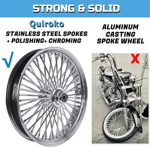 Spokes 21 * 3.5 Inch Front Wheel Single Disc Non-ABS for 2008-up Harley Softail Wheels & Harley Dyna Wheels Custom in Saudi Arabia