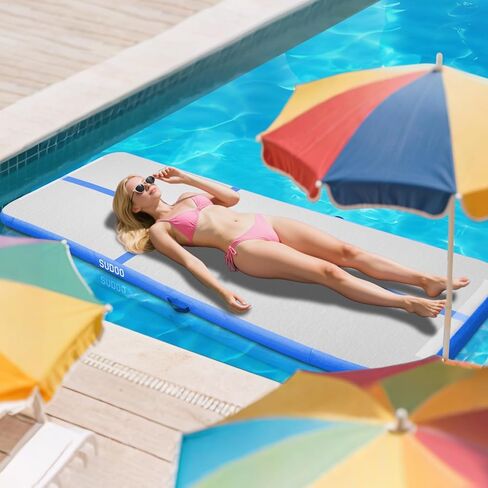 10ft 3M نفخ الجمباز حصيرة الهواء الطابق المسار تراجع حصيرة اللياقة البدنية الصالة الرياضية حصيرة اليوغا حصيرة ممارسة اليوغا حصيرة الفنون القتالية للمنزل التدريب في الهواء الطلق استخدام ث/مضخة هواء كهربائية in Kuwait