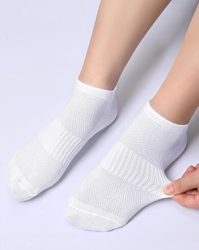 10 Pairs Kids Socks for Boys Girls Ankle Athletic Low Cut Socks Half Cushioned Crew Cotton No Show Running Sock in Kuwait