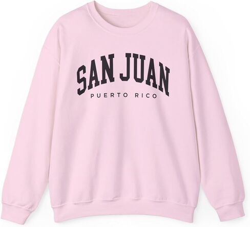 San Juan Puerto Rico Adult Unisex Crewneck Sweatshirt in Kuwait