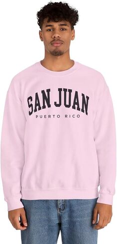 San Juan Puerto Rico Adult Unisex Crewneck Sweatshirt in Kuwait