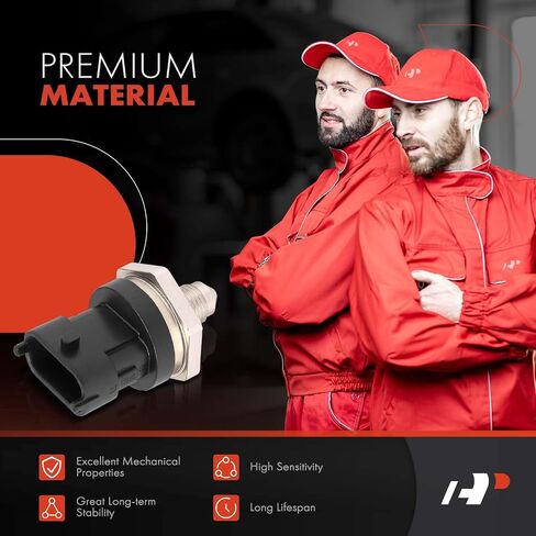 A-Premium Fuel Pressure Sensor [3 Pins] Compatible with Hyundai Sonata, Santa Fe, Accent, Tucson, Genesis, Veloster, Equus, Elantra GT & Kia Soul, Optima, Sorento, Forte, Rio, Sedona, Cadenza, K900 in Saudi Arabia