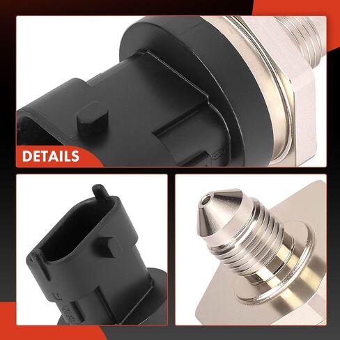 A-Premium Fuel Pressure Sensor [3 Pins] Compatible with Hyundai Sonata, Santa Fe, Accent, Tucson, Genesis, Veloster, Equus, Elantra GT & Kia Soul, Optima, Sorento, Forte, Rio, Sedona, Cadenza, K900 in Saudi Arabia