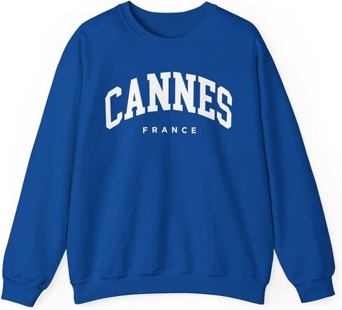 Cannes France Adult Unisex Crewneck Sweatshirt in Kuwait