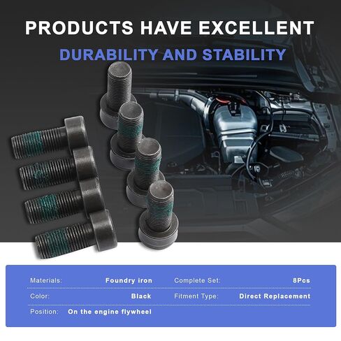 N90665001 WHT009773 مجموعة دولاب الموازنة المتوافقة مع 1.8T 2.0T Audi A1 A3 A4 A5 A6 A7 in Kuwait