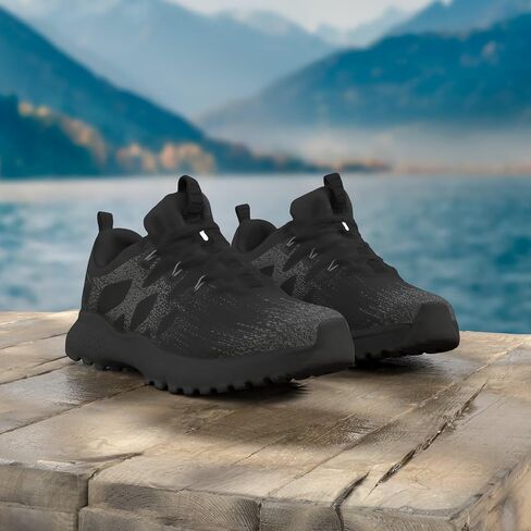 Shoes for Crews Heather II, Women's Soft Toe (ST) Work Shoes, Slip Resistant, Water Resistant, Black in Saudi Arabia
