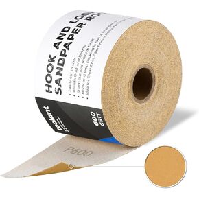 toolant 100 Grit Sandpaper Roll, 2-3/4" Wide 12 Yard Longboard hook and loop SandPaper for Automotive,Woodworking, Metal, Plastic, Sanding Blocks in Kuwait