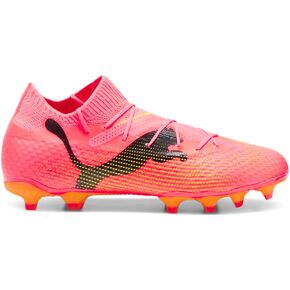 Puma Mens Future 7 Pro Grouverag Football ، Soccer Sneakers Shoised ، في الهواء الطلق ، العشب - Orange in Kuwait