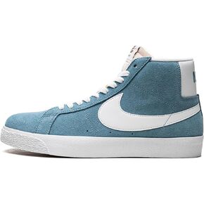 حذاء تزلج إس بي زوم بليزر متوسط ​​من نايكي (864349-404، سماوي/أبيض) مقاس 11.5 in Kuwait