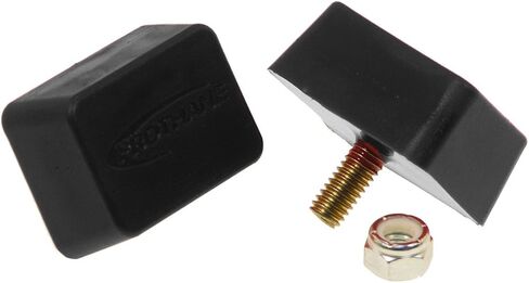 Prothane (19-1301-Bl) Universal Bump Stop 3/4 × 1 3/4 × 1 3/8-أسود in Saudi Arabia