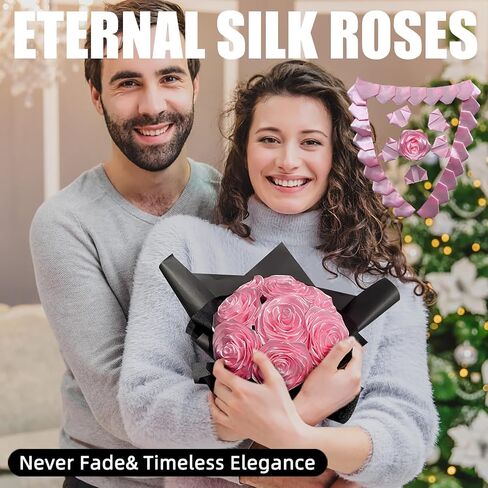 بتلات روز شريط مسابقة 200 ٪ لزراعة الزهور صياغة راموس إلى الأبد باقات زهرة ، Petalos de Rosas eternas ترتيبات روز الإمدادات لحفل الزفاف ، الذكرى السنوية in Kuwait