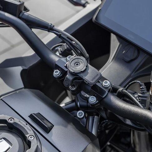 Quad Lock Motorcycle Handlebar Mount PRO Kit with Vibration Dampener and MAG Phone Case for Samsung Galaxy S25 Ultra in Saudi Arabia