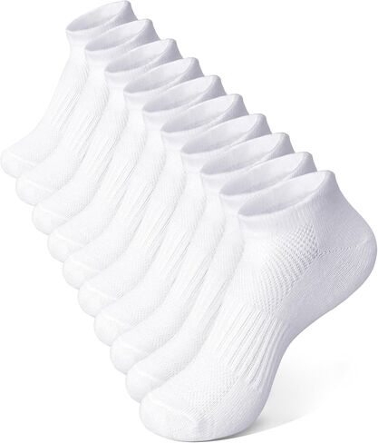 10 Pairs Kids Socks for Boys Girls Ankle Athletic Low Cut Socks Half Cushioned Crew Cotton No Show Running Sock in Kuwait