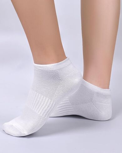 10 Pairs Kids Socks for Boys Girls Ankle Athletic Low Cut Socks Half Cushioned Crew Cotton No Show Running Sock in Kuwait