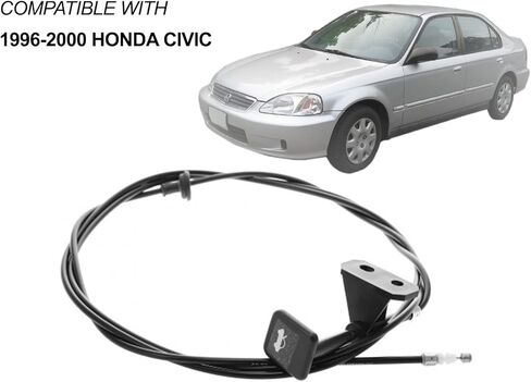 APA استبدال كابل هود مع مقبض لعام 1996-2000 96-00 Civic All Models 74130S01A01 in Kuwait