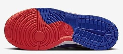 Nike Dunk Low SE Big Kids' Shoes (FQ7674-100, White/Light Silver/Midnight Navy) Size 4 in Saudi Arabia