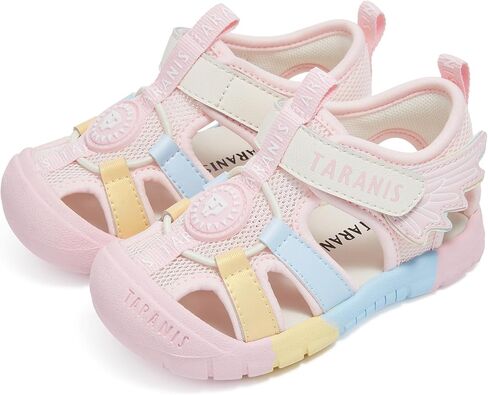 TARANIS Boys Girls Summer Outdoor Athletic Sport Sandals Hiking Beach Casual Closed Toe for Toddler/Little/Big Kids in Saudi Arabia