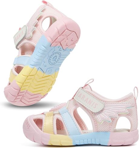 TARANIS Boys Girls Summer Outdoor Athletic Sport Sandals Hiking Beach Casual Closed Toe for Toddler/Little/Big Kids in Saudi Arabia