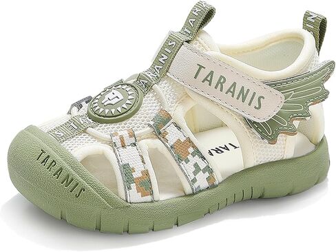 TARANIS Boys Girls Summer Outdoor Athletic Sport Sandals Hiking Beach Casual Closed Toe for Toddler/Little/Big Kids in Saudi Arabia