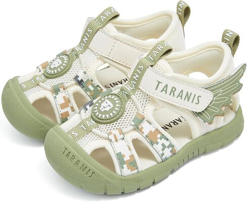 TARANIS Boys Girls Summer Outdoor Athletic Sport Sandals Hiking Beach Casual Closed Toe for Toddler/Little/Big Kids in Saudi Arabia
