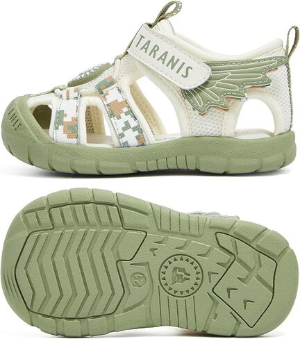 TARANIS Boys Girls Summer Outdoor Athletic Sport Sandals Hiking Beach Casual Closed Toe for Toddler/Little/Big Kids in Saudi Arabia