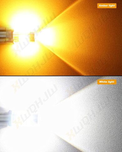 متوافق مع Chevy Silverado 1500 LED Turn Signal Lights 1999 2000 2001 2002 2003 2004 2005 2006 2007 2008 2008 2010 2012 2013 ، Switchback 3157 LED Light Lights ، 2-pack in Kuwait