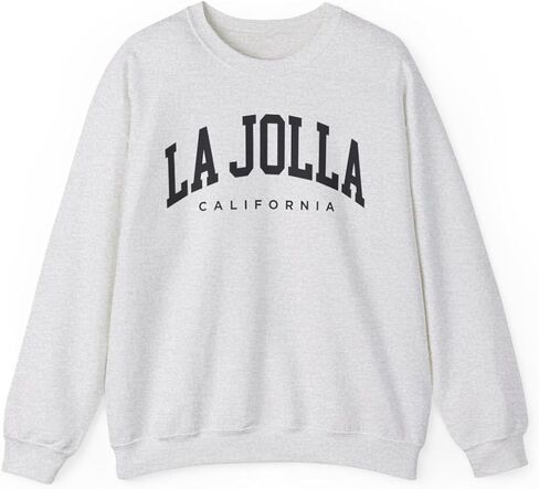 La Jolla California Adult Unisex Crewneck Sweatshirt in Saudi Arabia