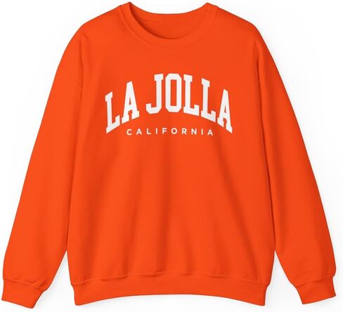 La Jolla California Adult Unisex Crewneck Sweatshirt in Saudi Arabia