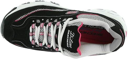 Skechers Women's D Lites Life Saver Shoes, Black/Black, 7 M in Saudi Arabia
