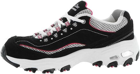Skechers Women's D Lites Life Saver Shoes, Black/Black, 7 M in Saudi Arabia
