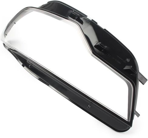 CNARDG24 1PC BLACK & CLEAR LINDAMP Lens Cover Placension لـ C7 A6L A61 2013 2014 ، الجانب الأيسر in Kuwait
