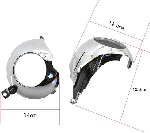 Cnardg24 Headlight Bowl Cover Cover Head Shell 63117182509 63117182510 استبدال BMW E93 M3 328i 335i 2006 2007 2008 ، الجانب الأيسر واليمين in Kuwait