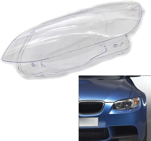 Cnardg24 Left Headlight Headlamp Lens Cover Clear Shell Replacement 63117182507 for BMW 3 Series E92 E93 M3 328i 335i 2006 2007 2008 2009 in Saudi Arabia