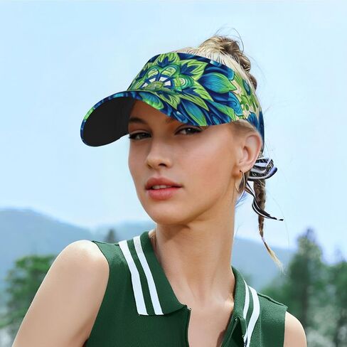 Marble Sports Sun Visor for Women Men, Adjustable Sun Hat Cap Tennis Visor for Beach Pool Golf Outdoor Travel in Saudi Arabia