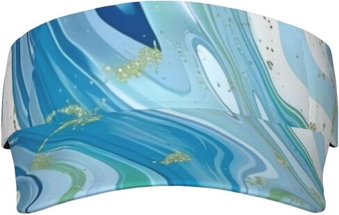 Marble Sports Sun Visor for Women Men, Adjustable Sun Hat Cap Tennis Visor for Beach Pool Golf Outdoor Travel in Saudi Arabia