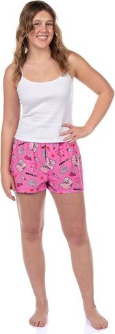 INTIMO Mean Girls Pajamas Women's So Fetch Burn Book Movie Designs PJ Micro Shorts Y2K Bottoms in Saudi Arabia