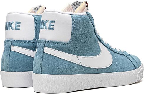 حذاء تزلج إس بي زوم بليزر متوسط ​​من نايكي (864349-404، سماوي/أبيض) مقاس 11.5 in Kuwait