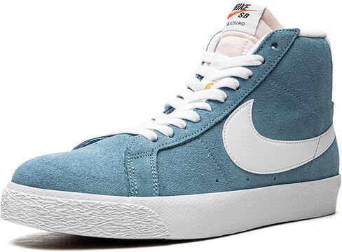 حذاء تزلج إس بي زوم بليزر متوسط ​​من نايكي (864349-404، سماوي/أبيض) مقاس 11.5 in Kuwait